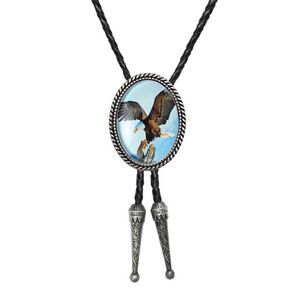 The Frontier Spirit: Southwestern Eagle Bolo Tie New